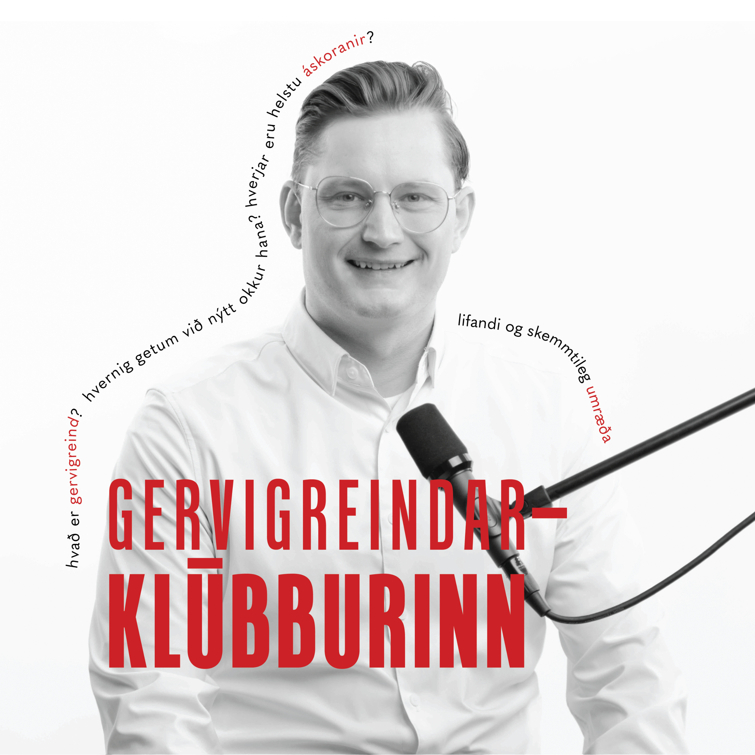 Forsíðumynd Gervigreindarklúbbsins